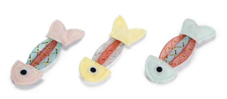 Beeztees Kitten Springvisjes 3 St