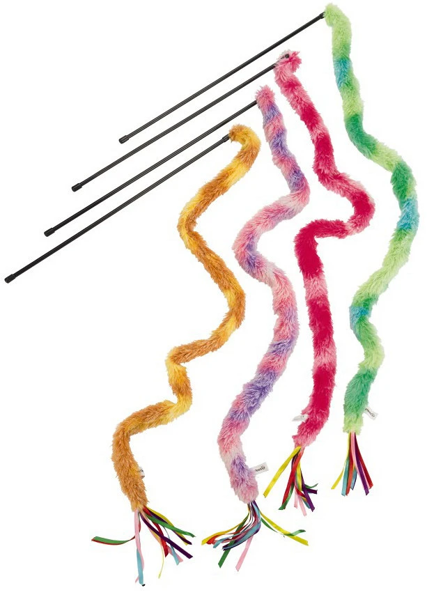 Beeztees Kattenhengel Pluche Staart XL Assorti 1 Beeztees Kattenhengel Pluche Staart XL Assorti