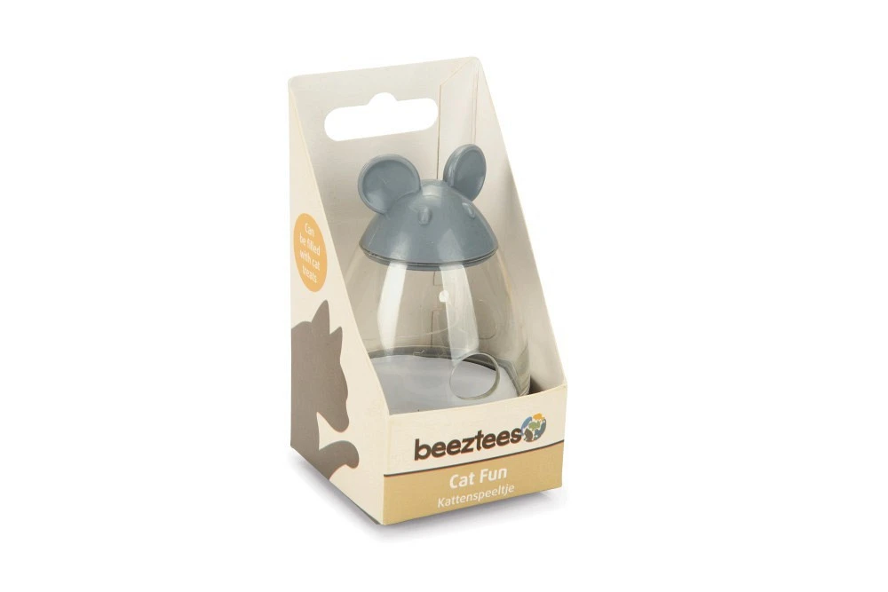 Beeztees Tuimelaar Mousie Grijs 2 Beeztees Tuimelaar Mousie Grijs - Afbeelding 2