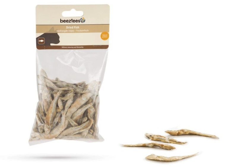 Beeztees Gedroogde Visjes 100 Gr