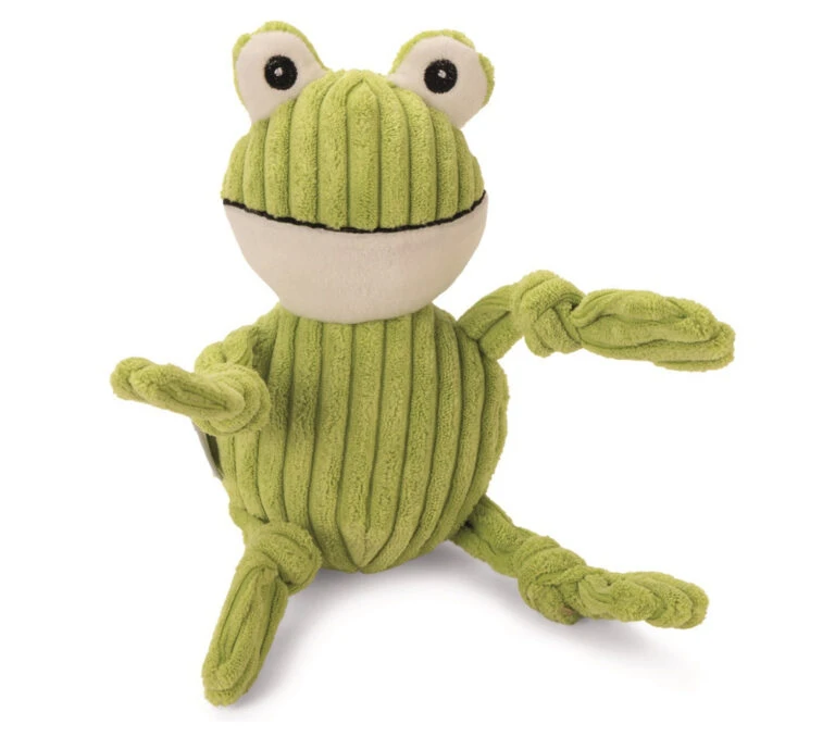 Beeztees Hondenspeelgoed Rib Kikker Froggi Groen