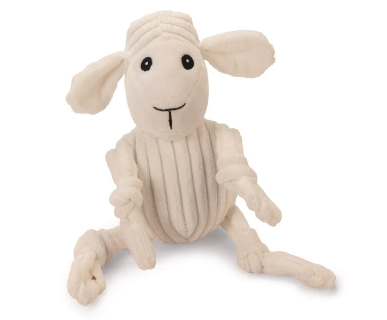 Beeztees Hondenspeelgoed Rib Schaap Sheepi Wit