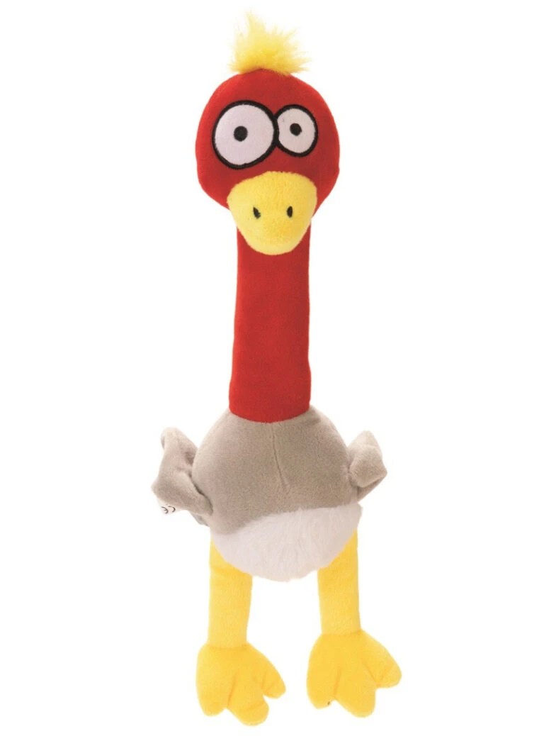 Beeztees Hondenspeelgoed Vogel Dodo Grijs 38 Cm