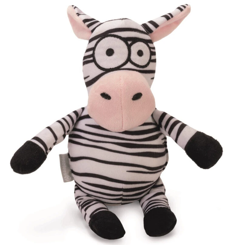 Beeztees Hondenspeelgoed Zebra Yip Zwart/Wit 25 Cm