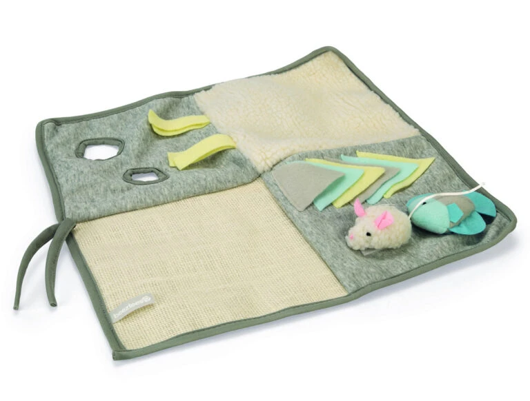 Beeztees Kitten Speelmat Weezy Grijs