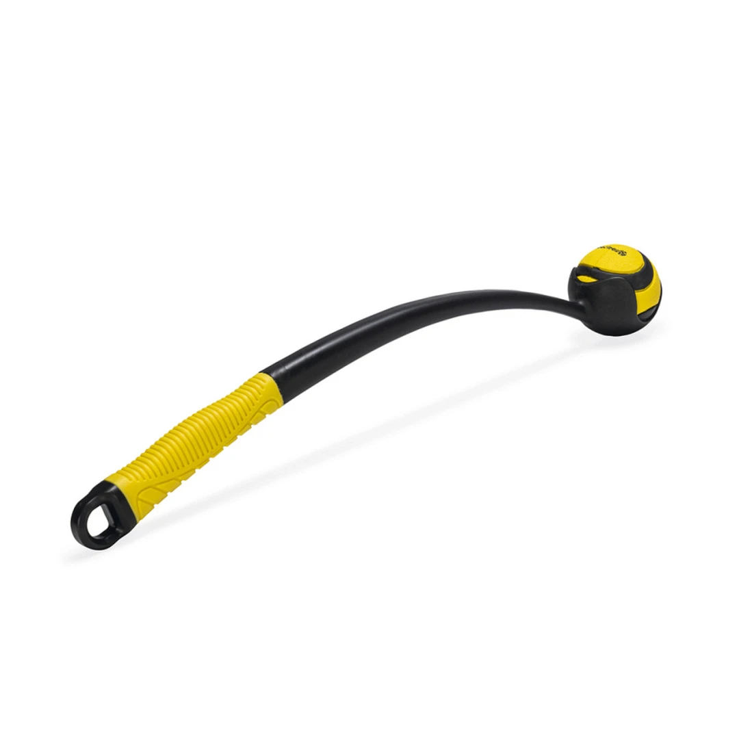 Beeztees Fetch Ballenwerper Magnifiek Zwart 50 Cm 1 Beeztees Fetch Ballenwerper Magnifiek Zwart 50 Cm