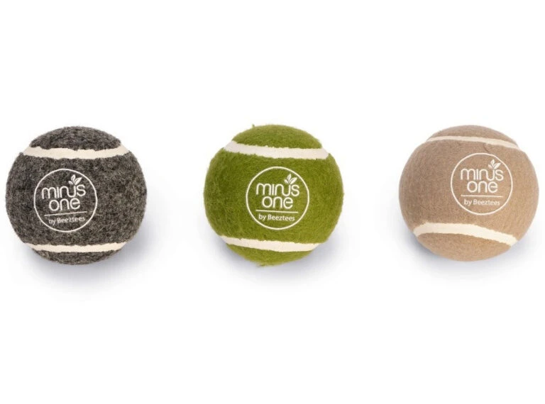 Beeztees Tennisbal Minus One 3 St