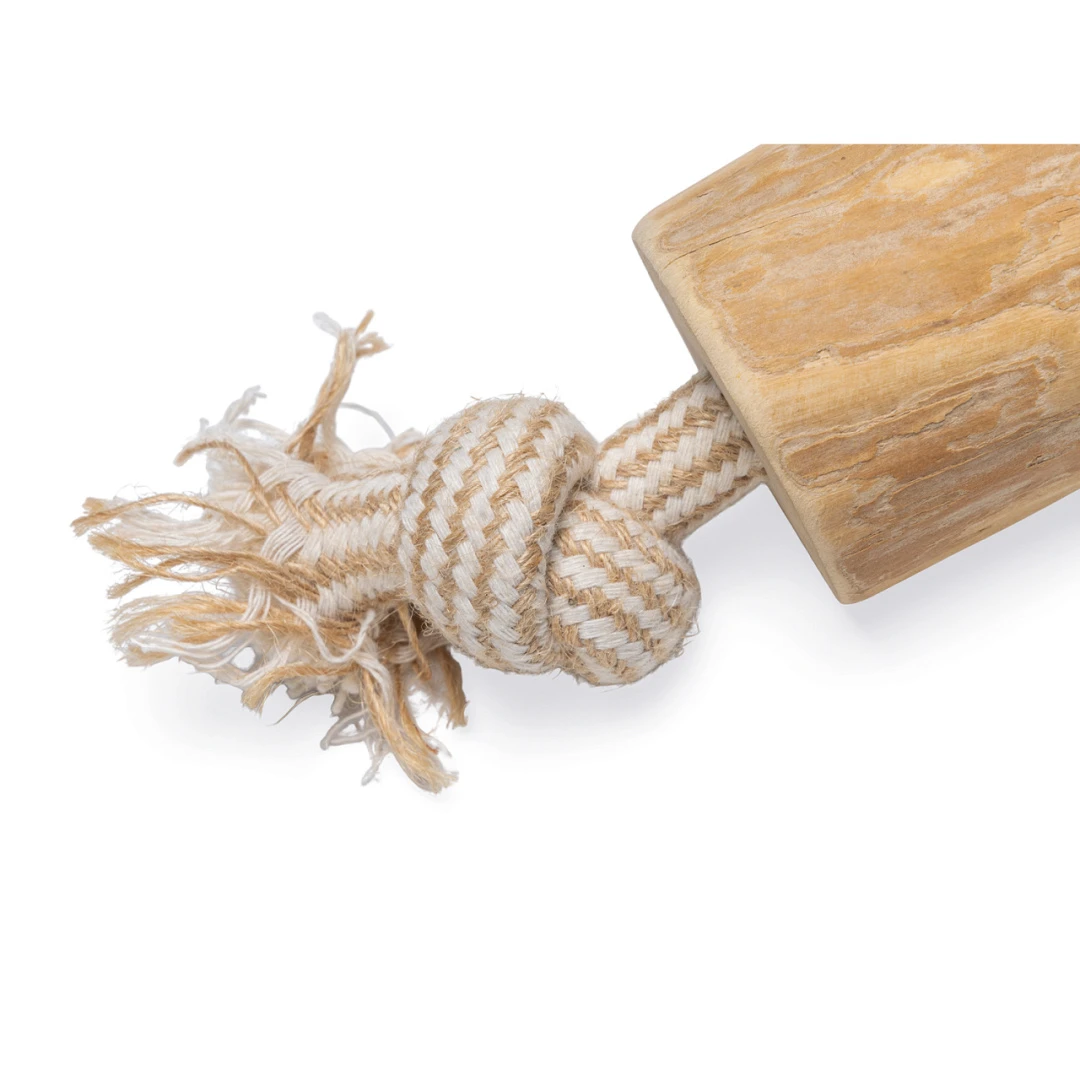 Beeztees Hondenspeelgoed Koffiehout Touw Patries 8 Beeztees Hondenspeelgoed Koffiehout Touw Patries - Afbeelding 8