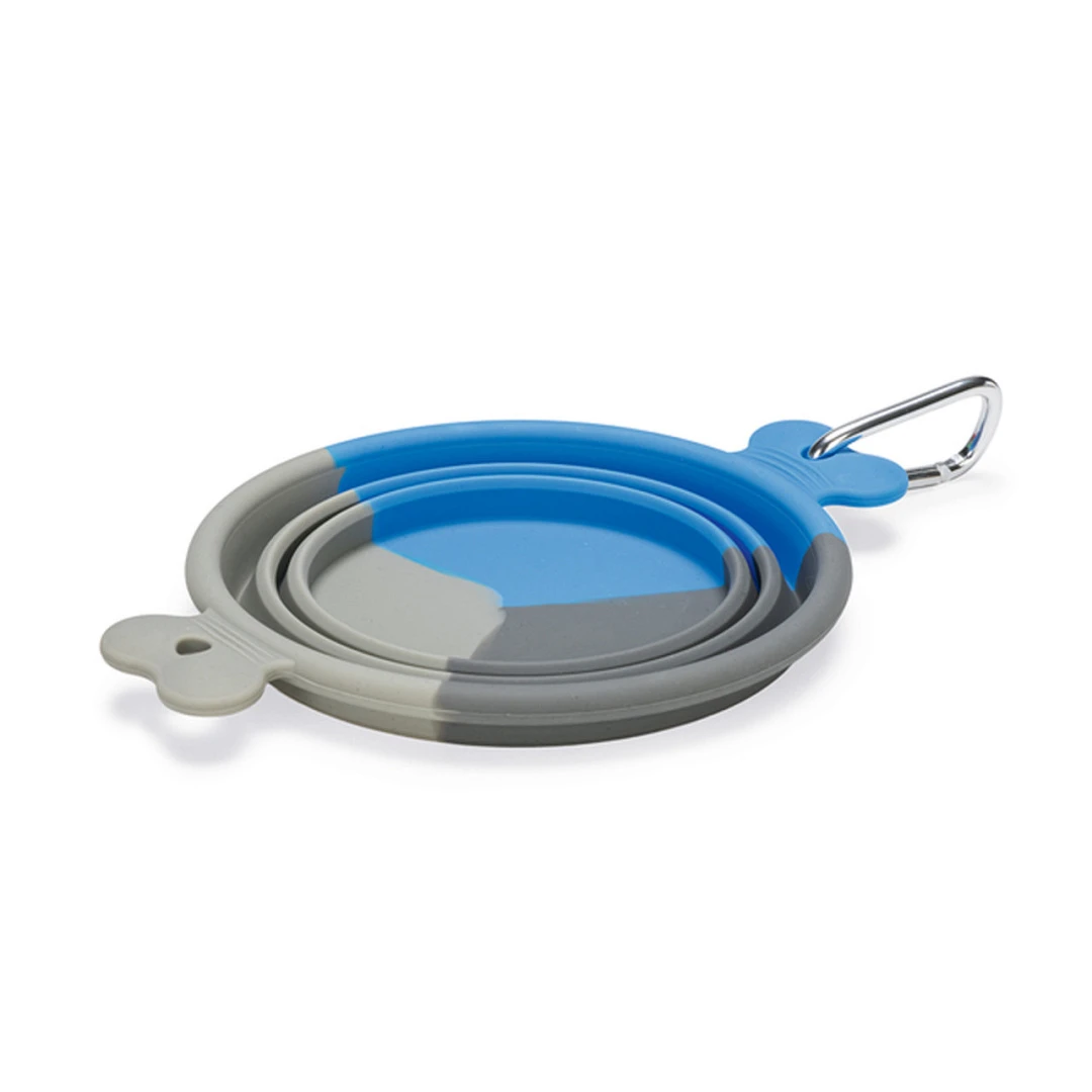 Beeztees Reis Voer- En Drinkbak Rua Blauw 750 Ml 3 Beeztees Reis Voer- En Drinkbak Rua Blauw 750 Ml - Afbeelding 3