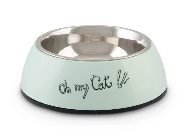 Beeztees Voerbak Oh My Cat Mint 160 Ml