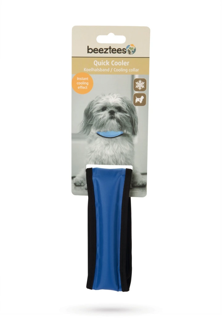 Beeztees Quick Cooler Halsband IZI Blauw 4 Beeztees Quick Cooler Halsband IZI Blauw - Afbeelding 4