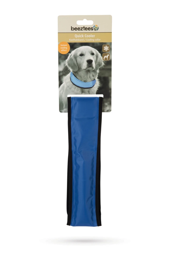 Beeztees Quick Cooler Halsband IZI Blauw 10 Beeztees Quick Cooler Halsband IZI Blauw - Afbeelding 10