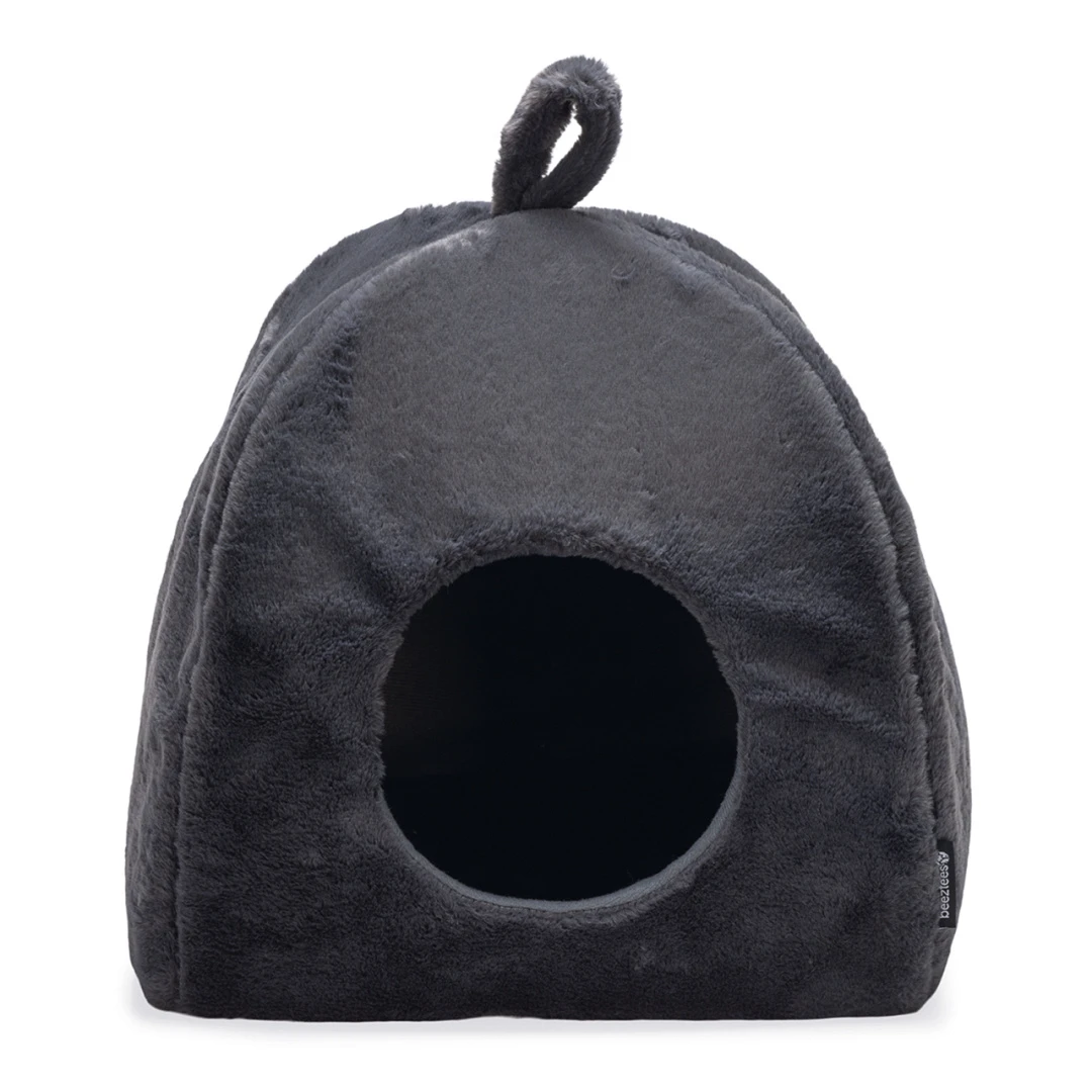 Beeztees Kattenhuis Moza Antraciet 2 Beeztees Kattenhuis Moza Antraciet - Afbeelding 2
