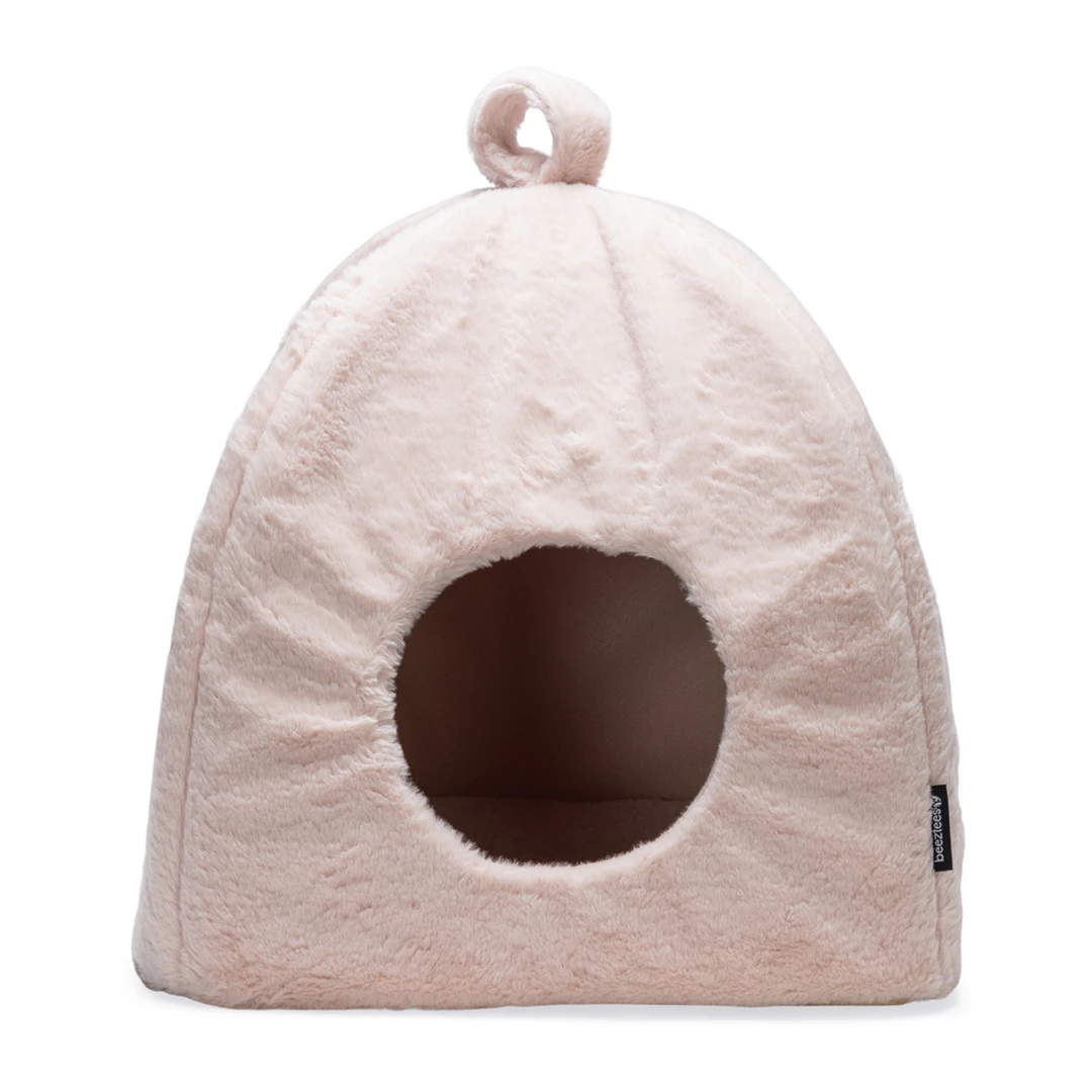 Beeztees Kattenhuis Moza Roze 2 Beeztees Kattenhuis Moza Roze - Afbeelding 2