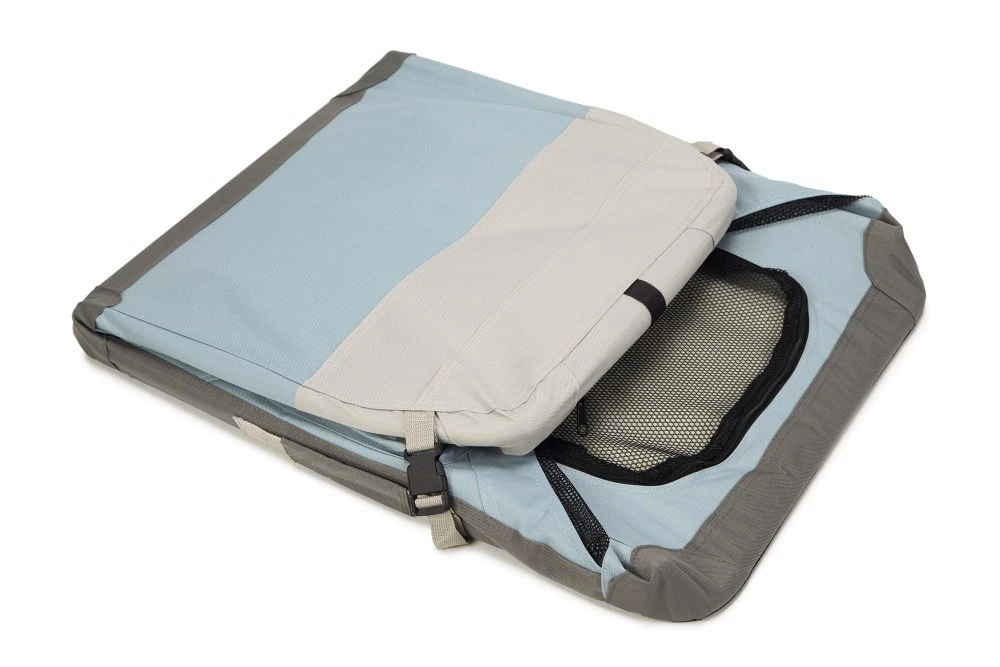 Beeztees Nylon Bench Travel Time Lichtblauw 3 Beeztees Nylon Bench Travel Time Lichtblauw - Afbeelding 3