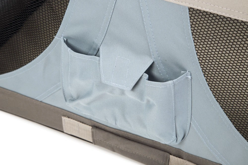 Beeztees Nylon Bench Travel Time Lichtblauw 7 Beeztees Nylon Bench Travel Time Lichtblauw - Afbeelding 7