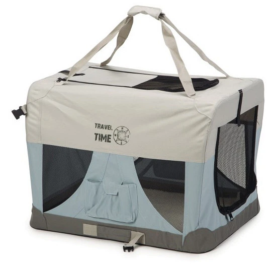 Beeztees Nylon Bench Travel Time Lichtblauw 9 Beeztees Nylon Bench Travel Time Lichtblauw - Afbeelding 9