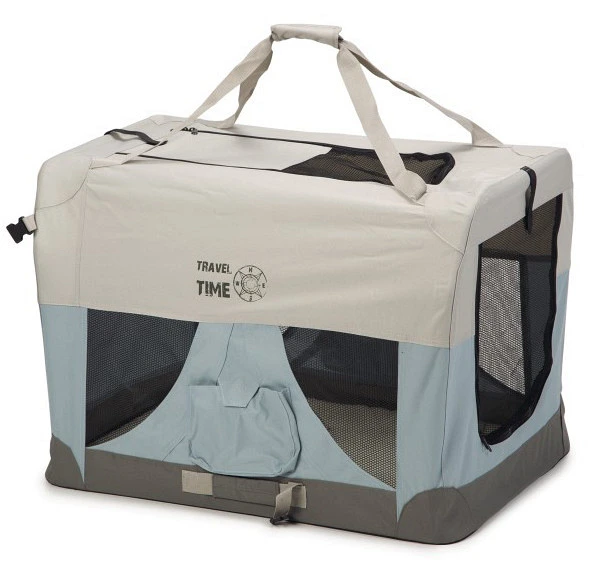 Beeztees Nylon Bench Travel Time Lichtblauw 10 Beeztees Nylon Bench Travel Time Lichtblauw - Afbeelding 10