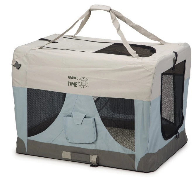 Beeztees Nylon Bench Travel Time Lichtblauw 11 Beeztees Nylon Bench Travel Time Lichtblauw - Afbeelding 11