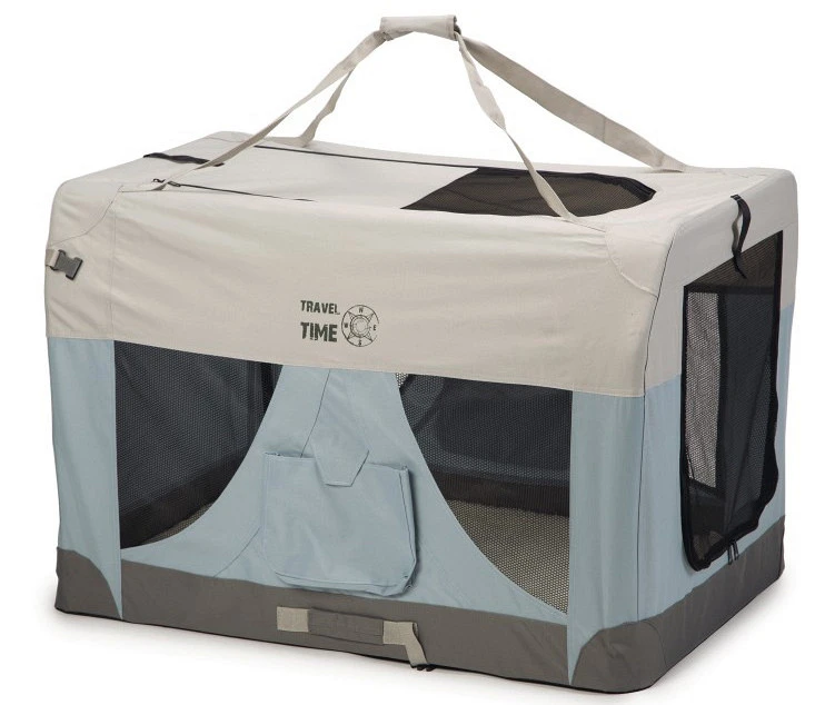 Beeztees Nylon Bench Travel Time Lichtblauw 12 Beeztees Nylon Bench Travel Time Lichtblauw - Afbeelding 12