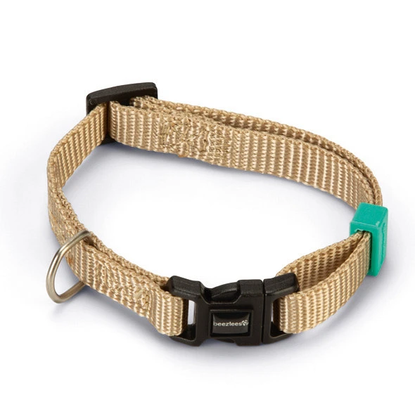 Beeztees Halsband Uni Beige