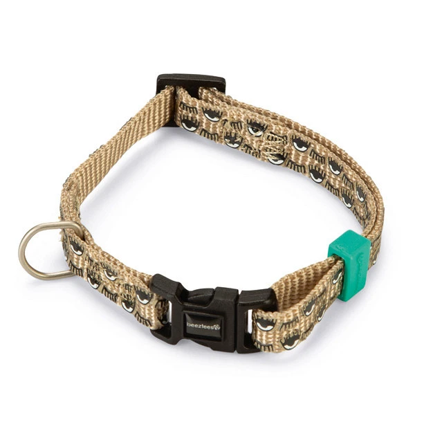 Beeztees Halsband Eyes Beige