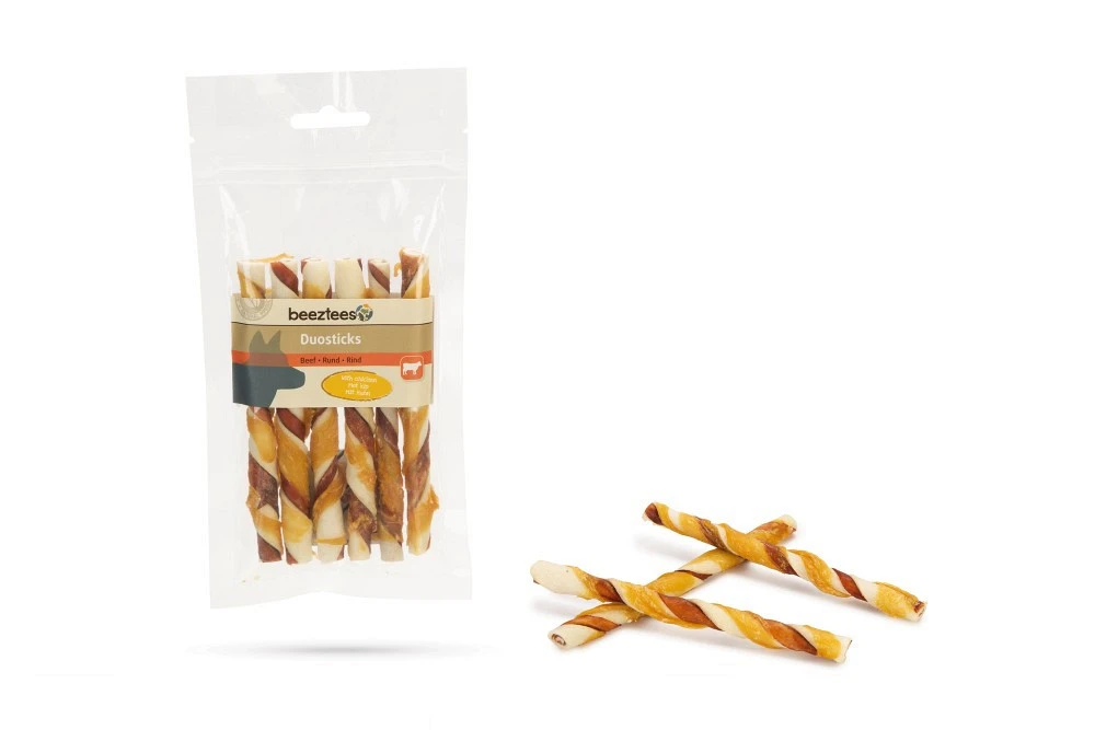 Beeztees Culinair Duosticks Met Kip 6 St 1 Beeztees Culinair Duosticks Met Kip 6 St