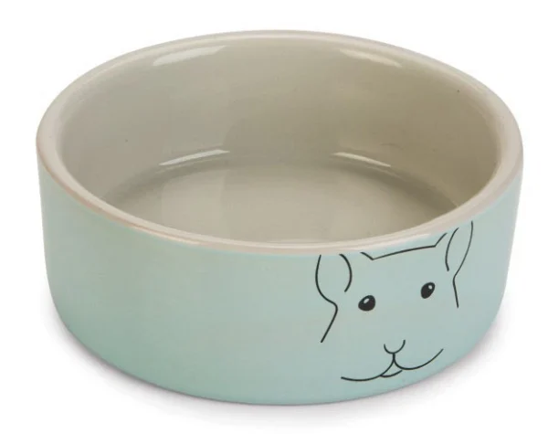 Beeztees Voerbak Cavia Frinca Grijs/mint