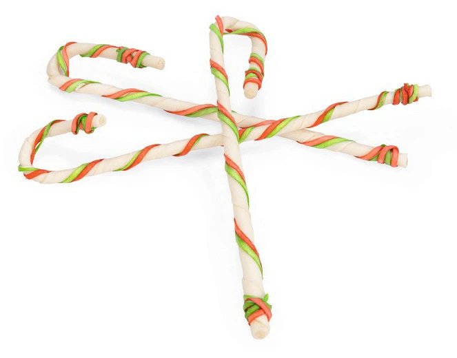 Beeztees Kerst Rawhide Cane 16 St 2 Beeztees Kerst Rawhide Cane 16 St - Afbeelding 2