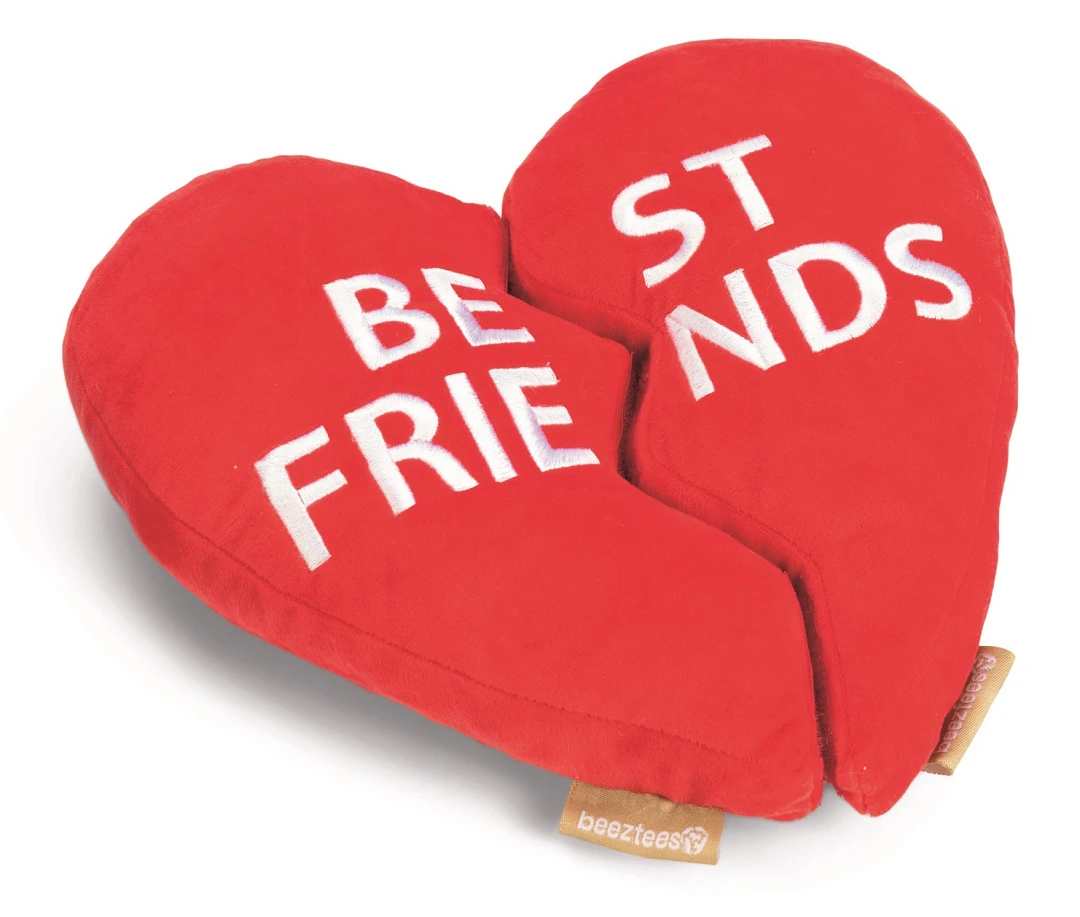 Beeztees Hondenspeelgoed Hart Best Friends Rood 1 Beeztees Hondenspeelgoed Hart Best Friends Rood