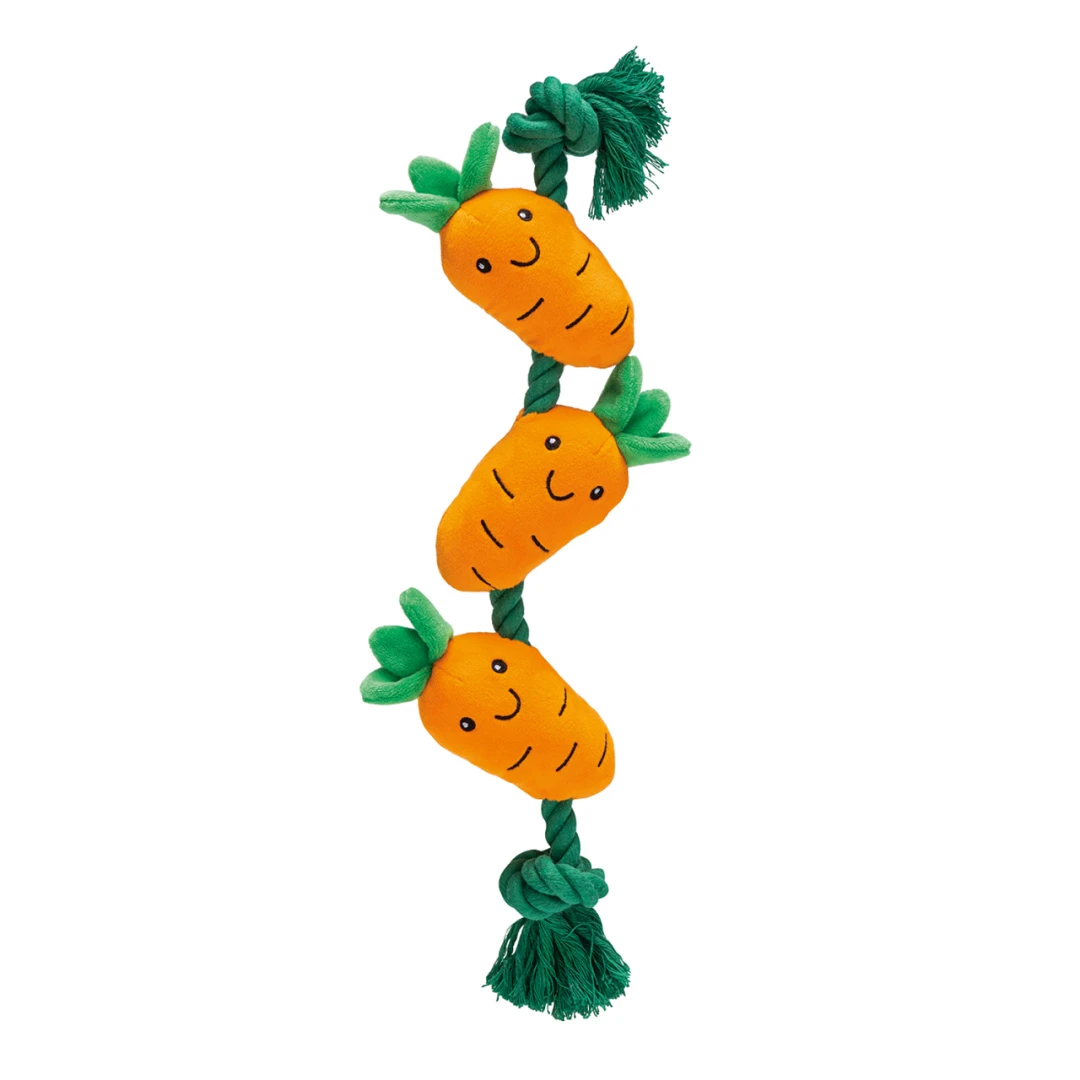 Beeztees Hondenspeelgoed Flostouw Wortel 1 Beeztees Hondenspeelgoed Flostouw Wortel