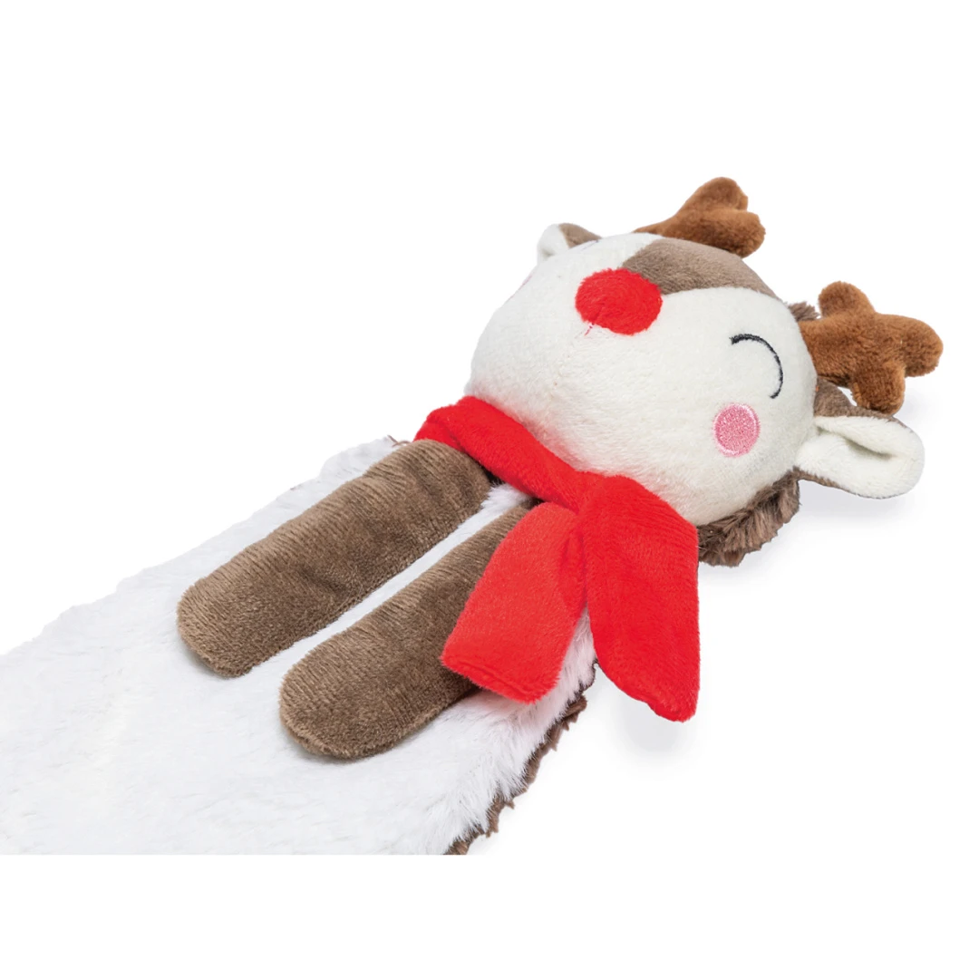 Beeztees Hondenspeelgoed Kerst Flatino Rendier 3 Beeztees Hondenspeelgoed Kerst Flatino Rendier - Afbeelding 3