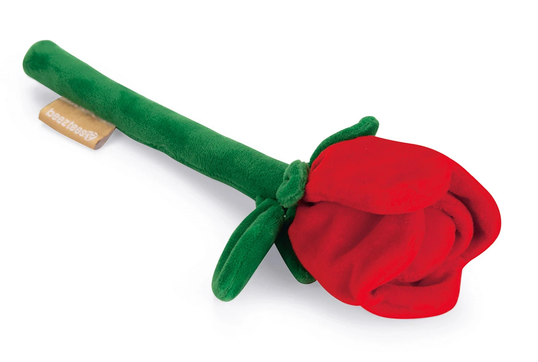 Beeztees Hondenspeelgoed Rode Roos 1 Beeztees Hondenspeelgoed Rode Roos