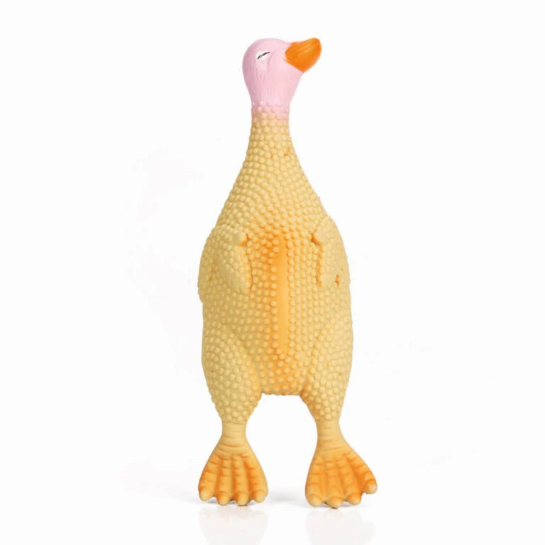 Beeztees Hondenspeelgoed Eend Geel Klein