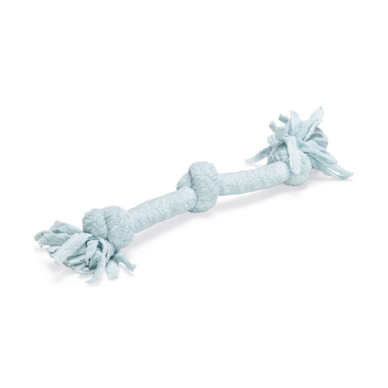 Beeztees Puppy Speeltouw Pim 3 Knopen Blauw