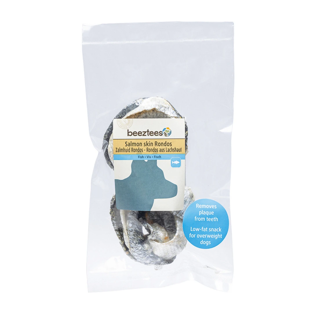 Beeztees Zalmhuid Rondos 2 St 1 Beeztees Zalmhuid Rondos 2 St
