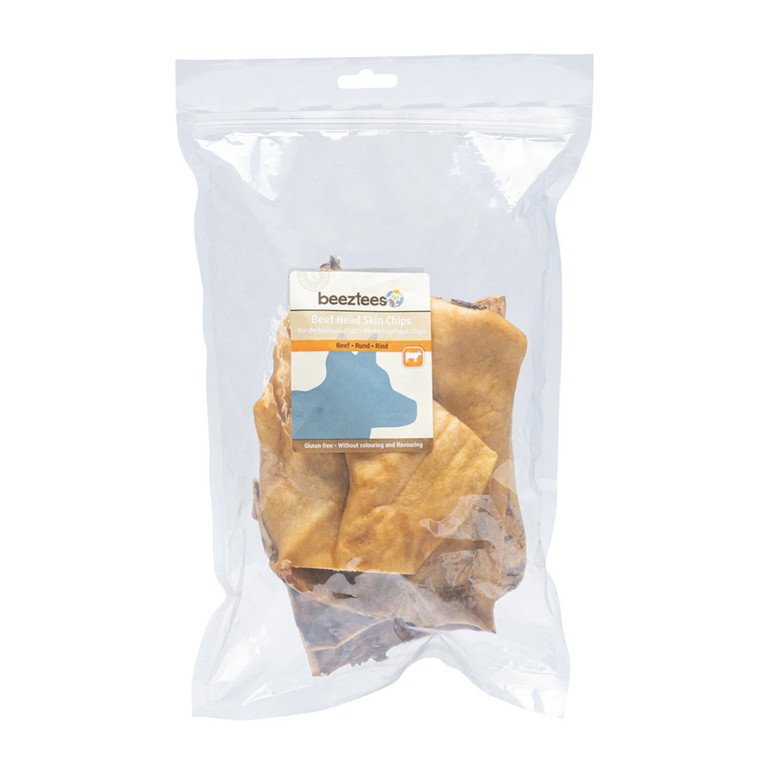 Beeztees Runderkophuid Chips 250 Gr 1 Beeztees Runderkophuid Chips 250 Gr