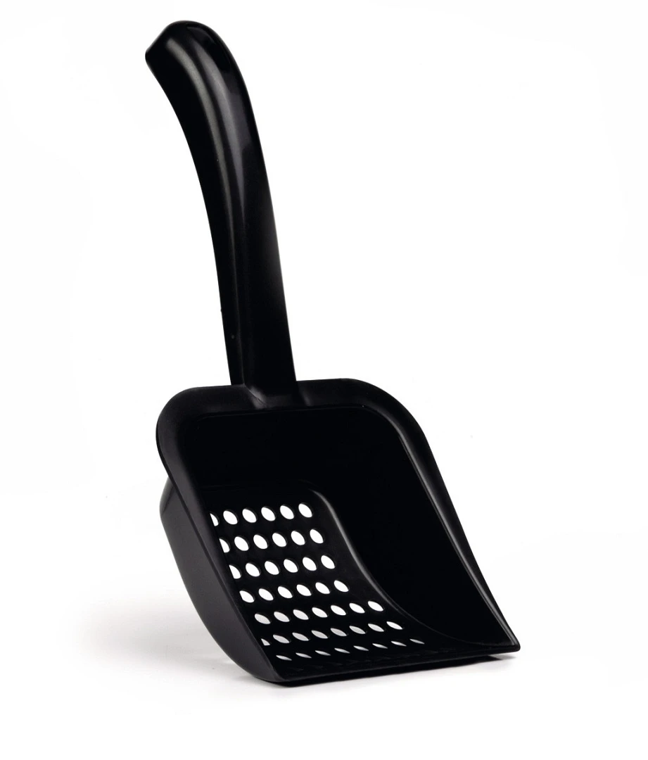 Beeztees Kattenbakschepje Extra Grof Zwart 1 Beeztees Kattenbakschepje Extra Grof Zwart