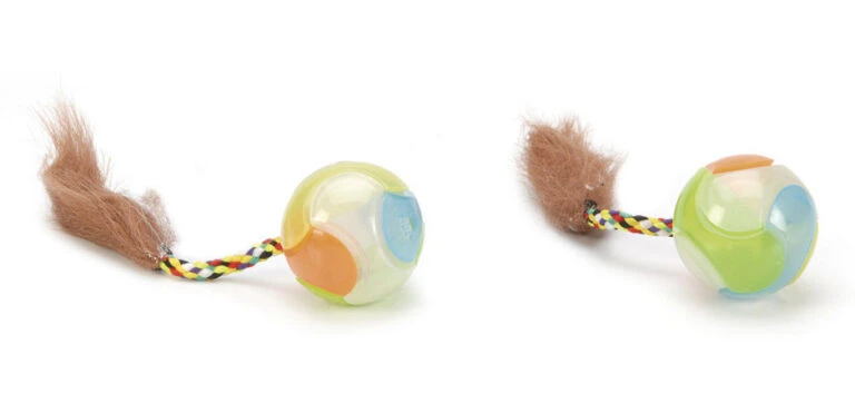 Beeztees Glow Kattenbal 2 St