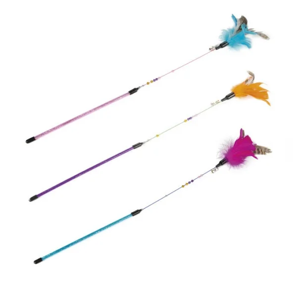 Beeztees Kattentickler Plumo Assorti