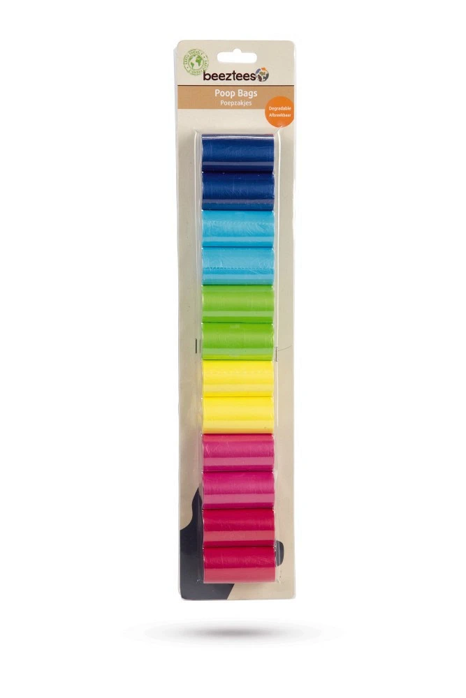 Beeztees Navulling Poepzakhouder 12 X 20 St Regenboog 1 Beeztees Navulling Poepzakhouder 12 X 20 St Regenboog