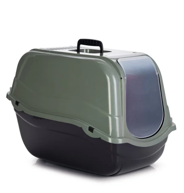 Beeztees Kattenbak Romeo Eco Groen/zwart